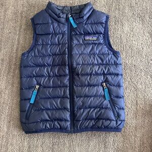Patagonia Blue Puffer Vest